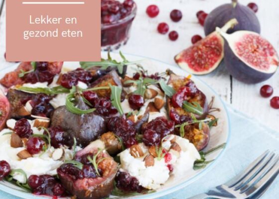 Salade met vijgen en buffelmozzarella