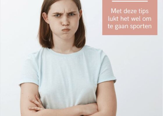Geen zin om te sporten