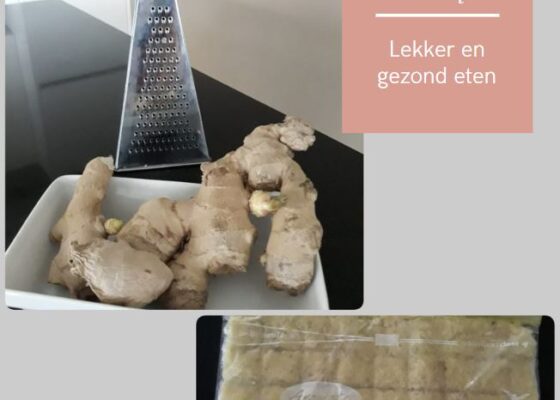 Gember, een lekkere smaakmaker