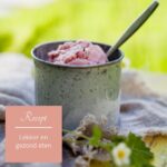 Zomerse sorbetijs