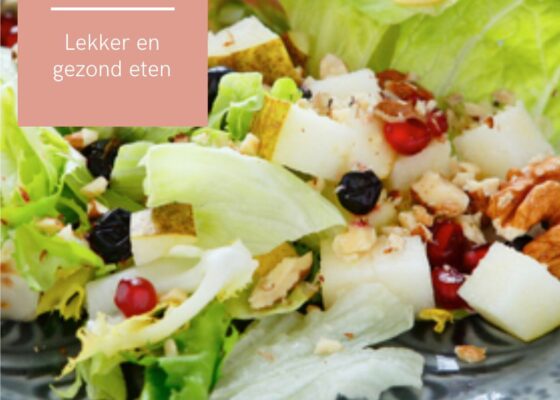 Lauwwarme herfstsalade