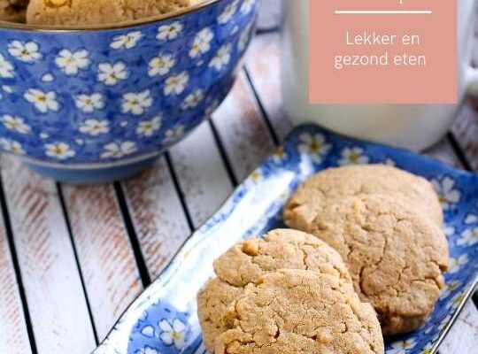 Pindakaas-banaankoekjes